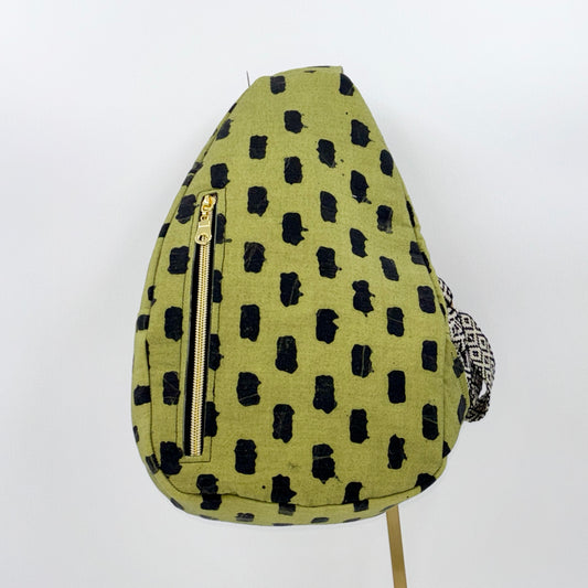 Chartreuse with Envy Crossbody Backpack