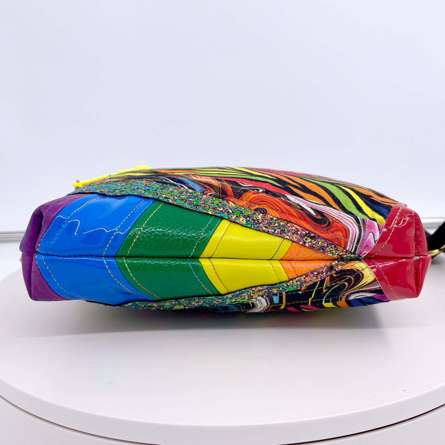 Small Electric Rainbow Crossbody