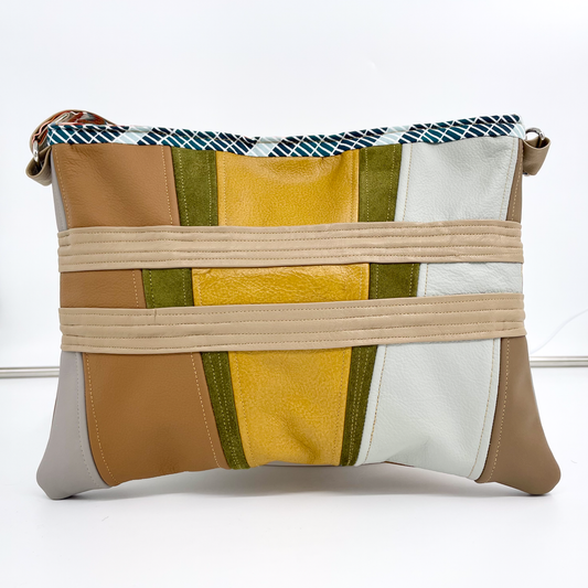 Small Leather Rays Handbag