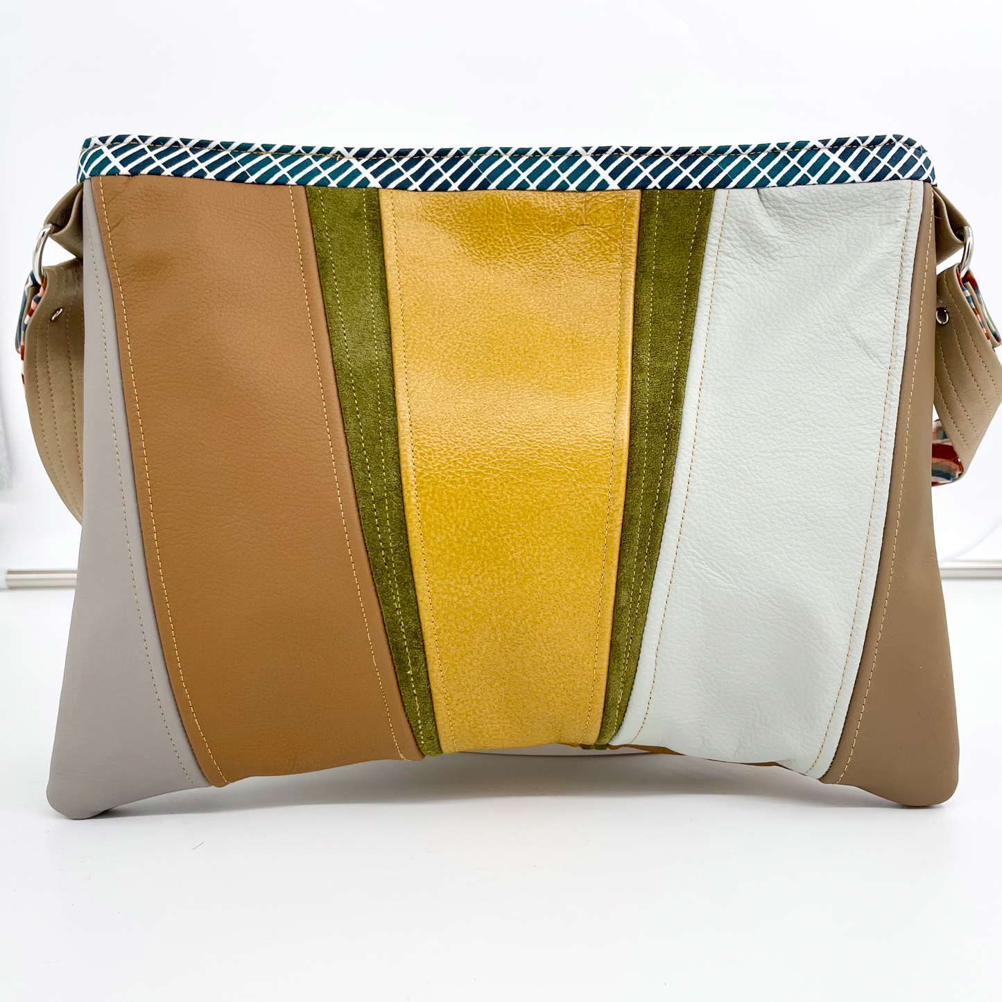 Small Leather Rays Handbag
