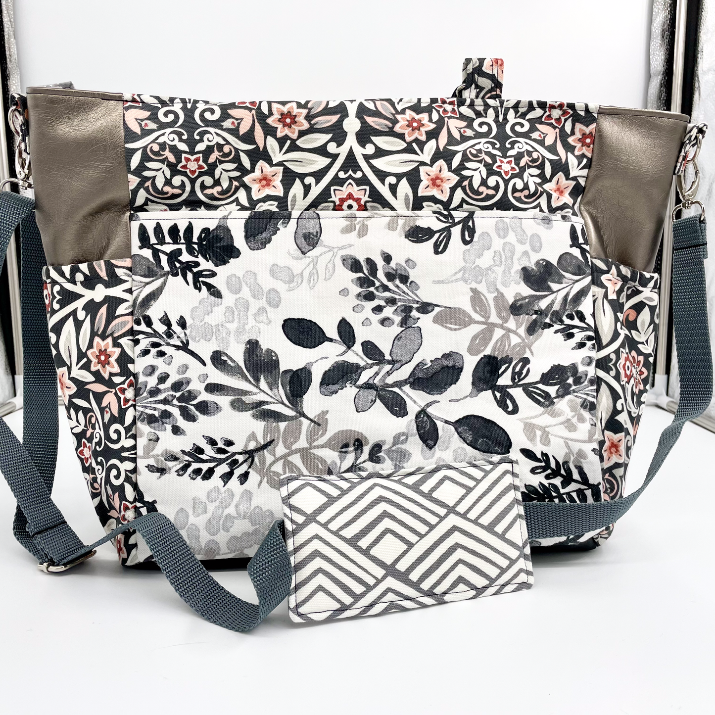 XL Floral Diaper Bag/Tote