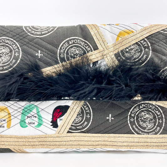 Small Schitt's Creek Inspired Clutch in Gold