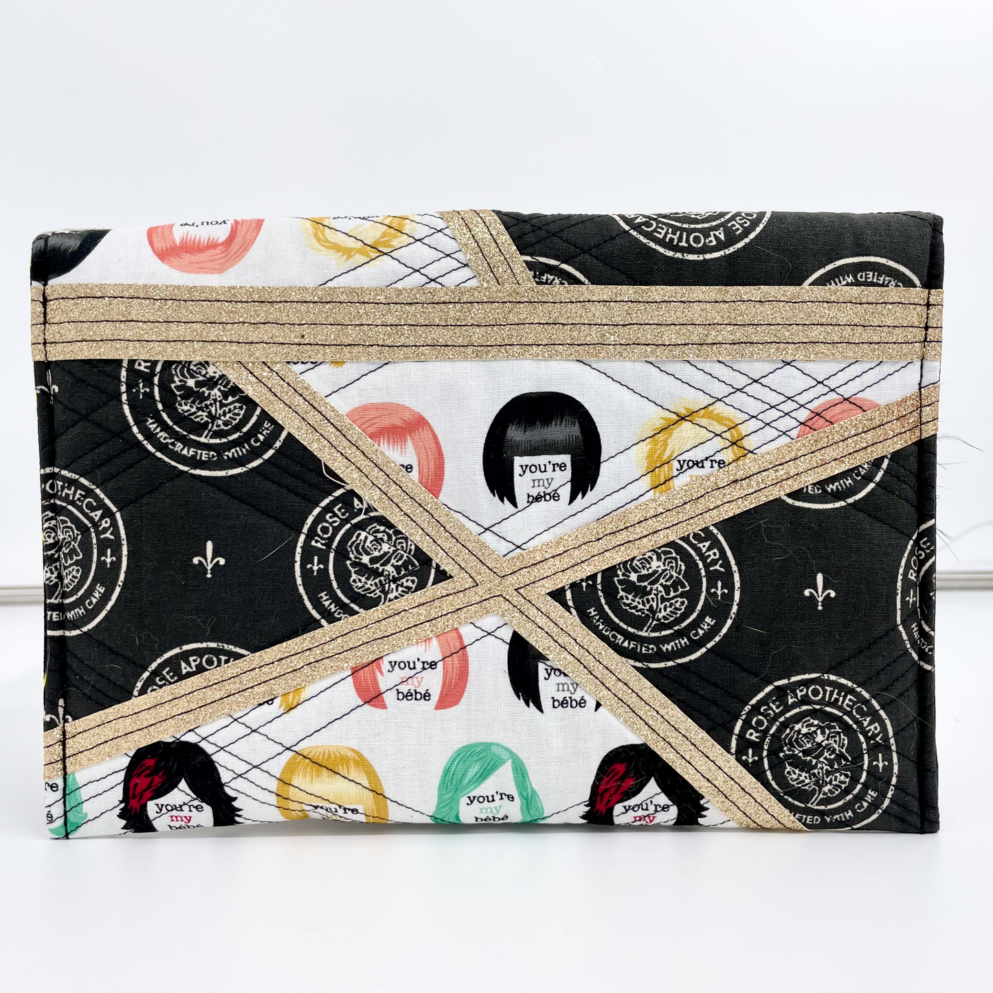 Small Schitt's Creek Inspired Clutch in Gold