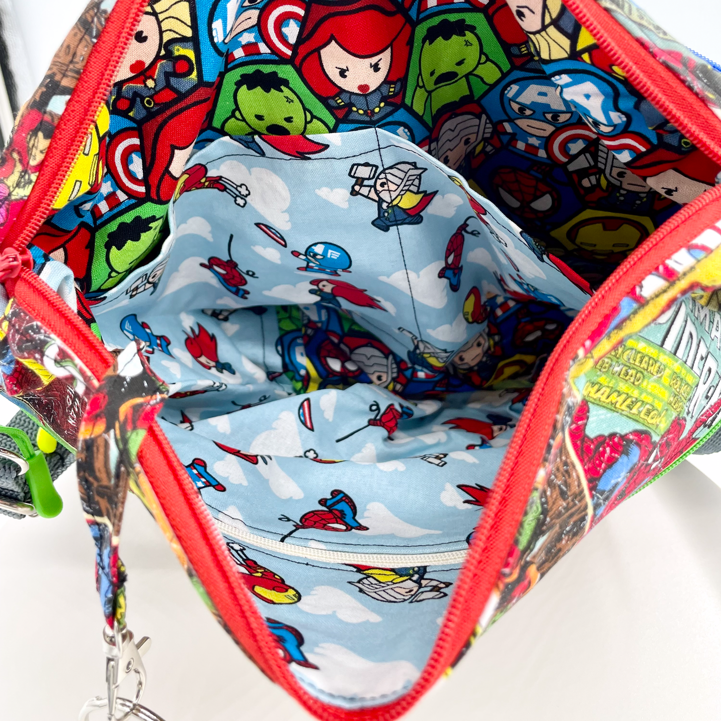 Large Avengers Inspired Crossbody