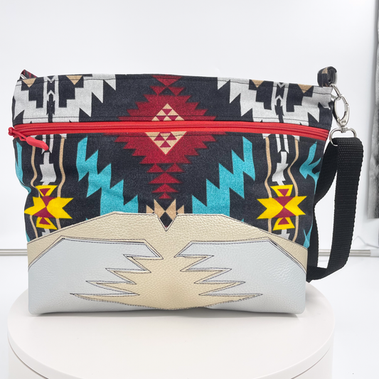 Medium Southwest Pattern Crossbody Bag