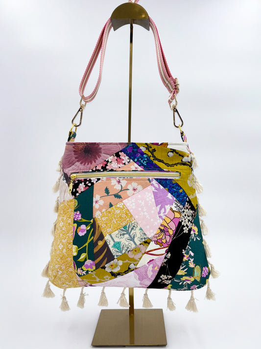 Medium Zero-Waste Floral Crossbody