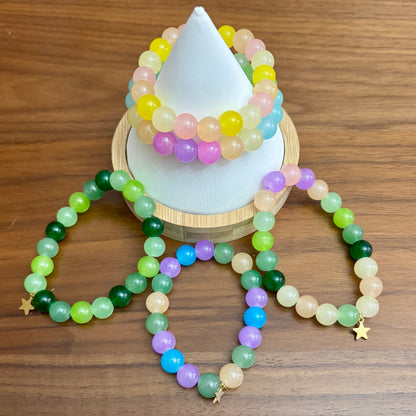 Jumbo Jelly Mixed Bracelets