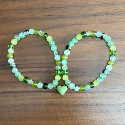 Bestie Bracelets with Magnetic Hearts