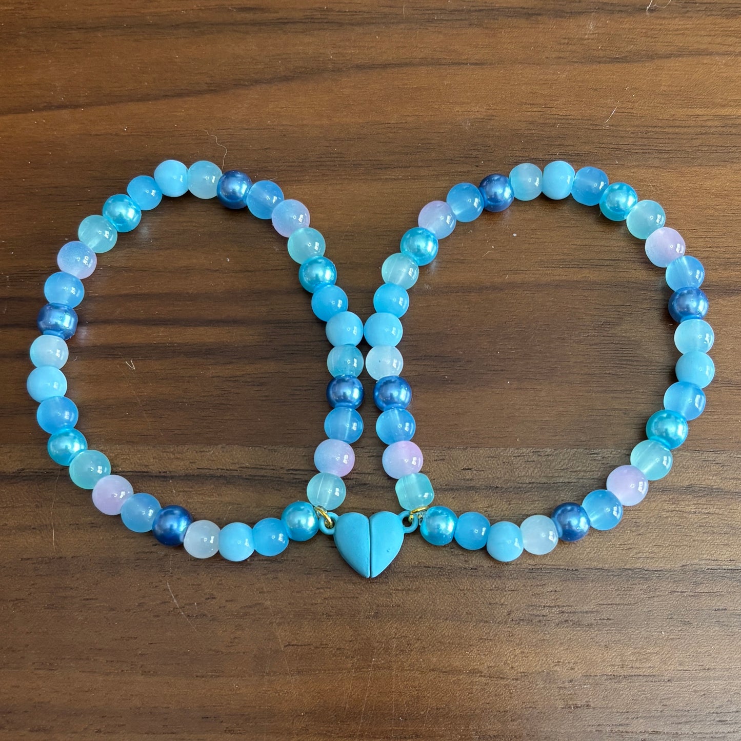 Bestie Bracelets with Magnetic Hearts