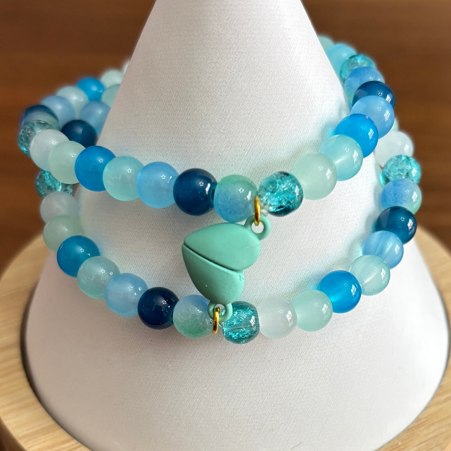 Bestie Bracelets with Magnetic Hearts