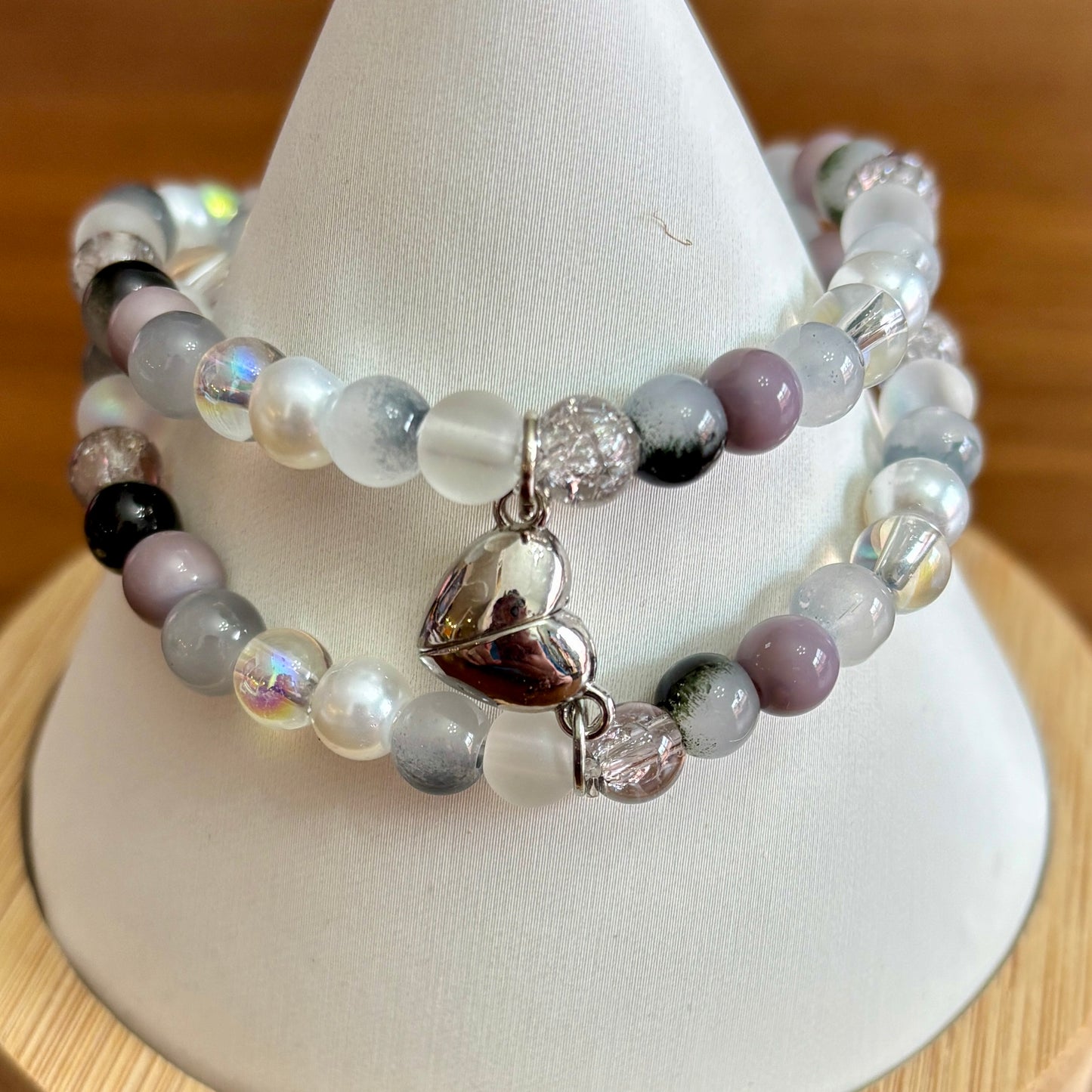 Bestie Bracelets with Magnetic Hearts
