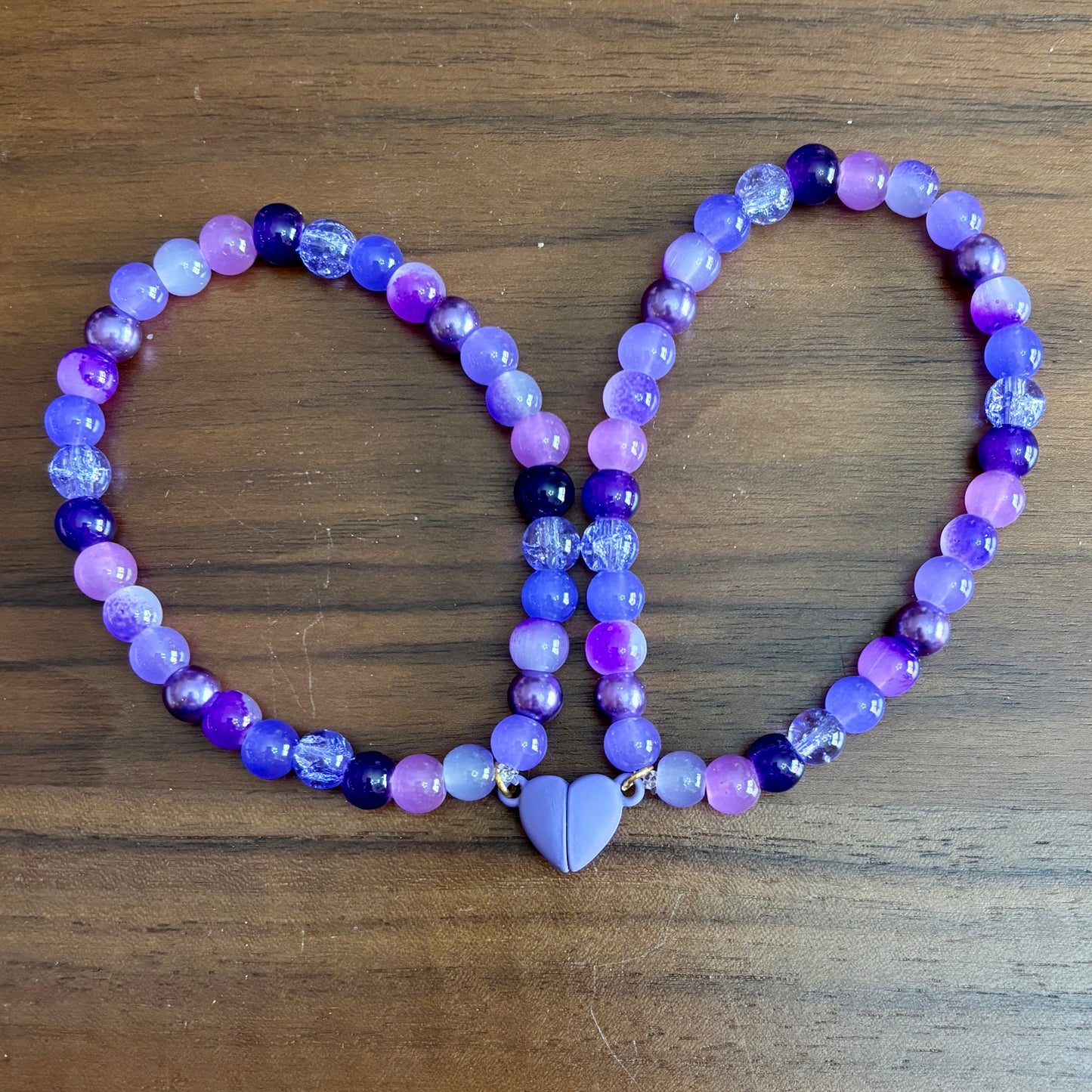 Bestie Bracelets with Magnetic Hearts