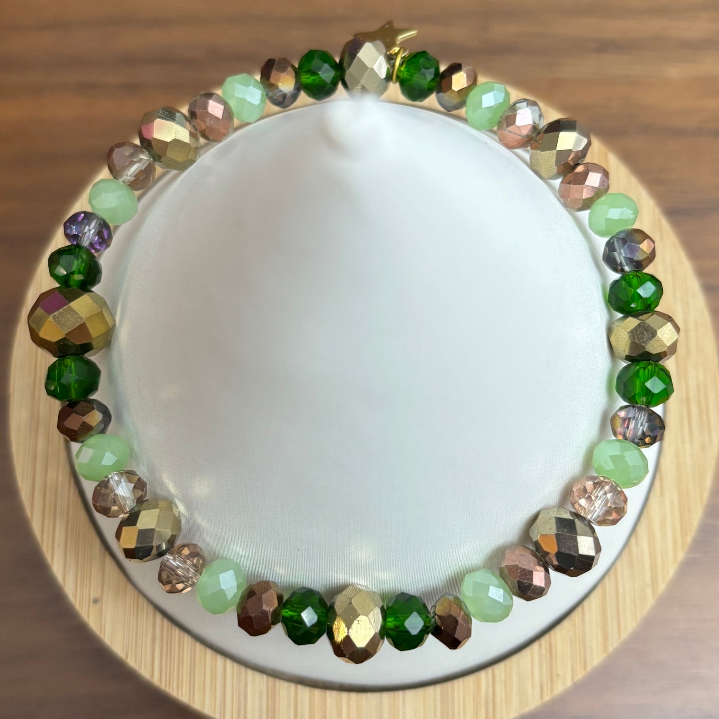 Evergreen is Golden Bracelet