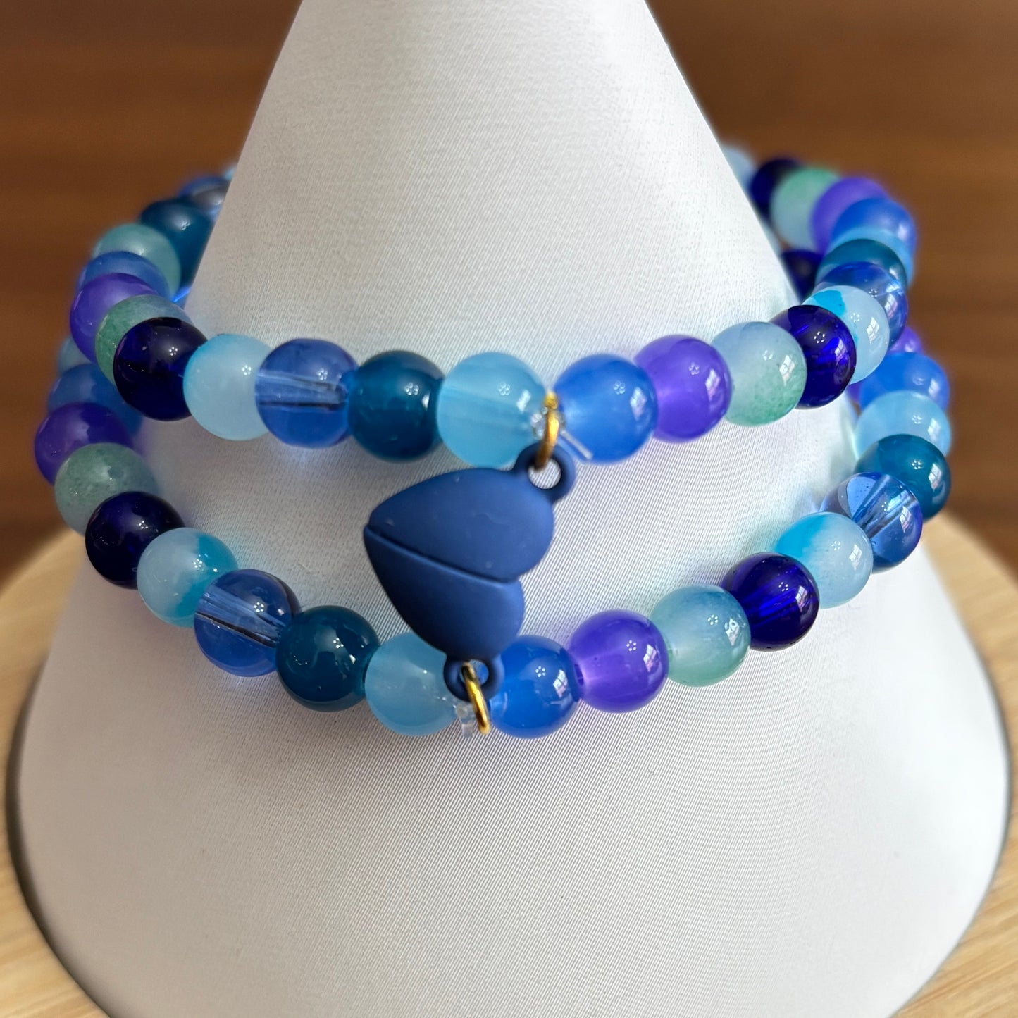 Bestie Bracelets with Magnetic Hearts