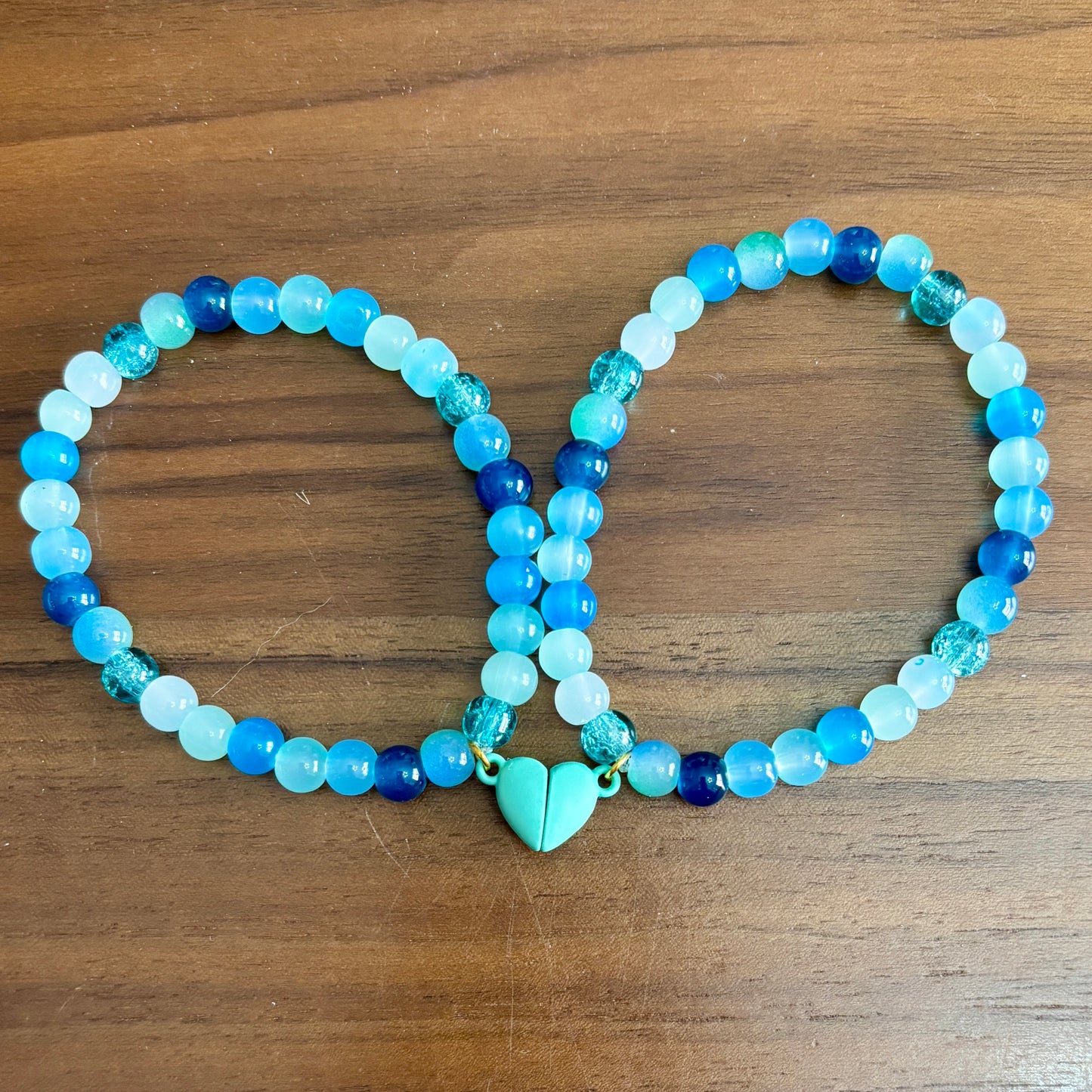 Bestie Bracelets with Magnetic Hearts