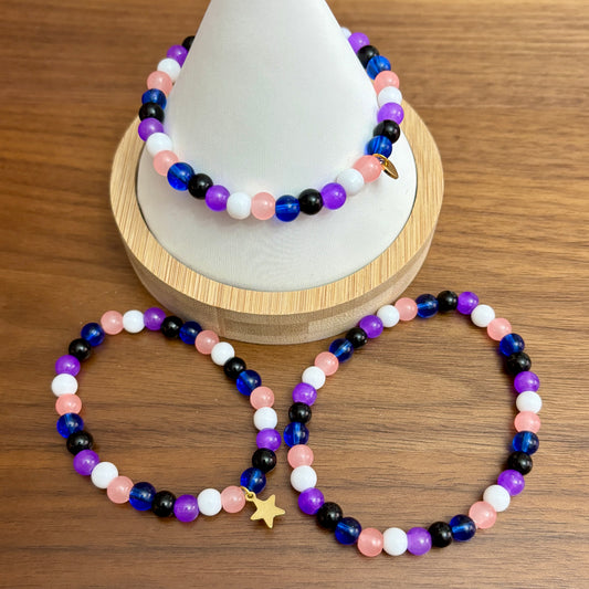 Genderfluid Pride Bracelets