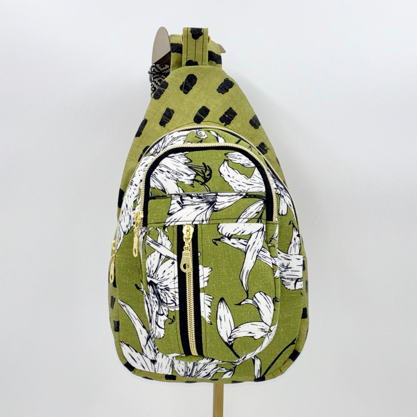 Chartreuse with Envy Crossbody Backpack