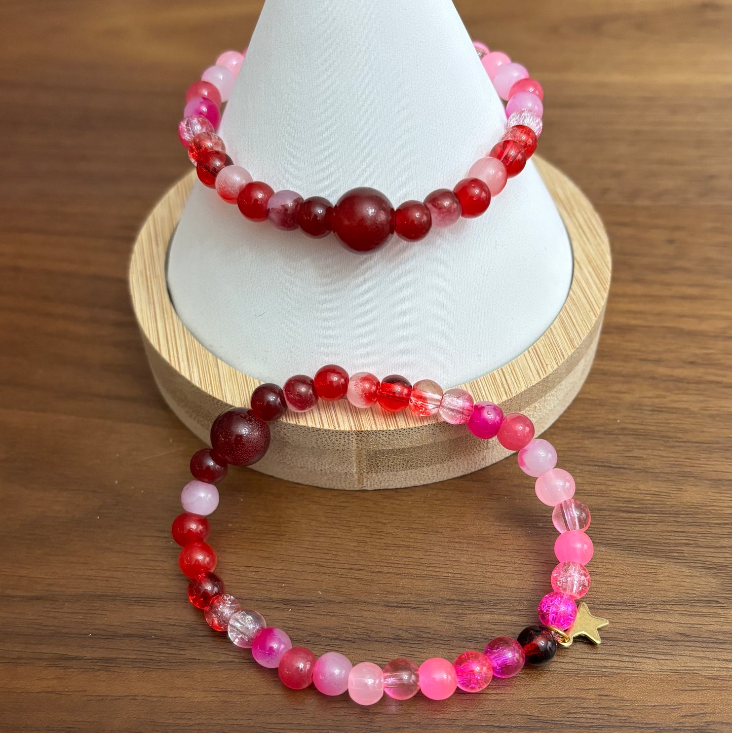 Glass Roses Bracelet