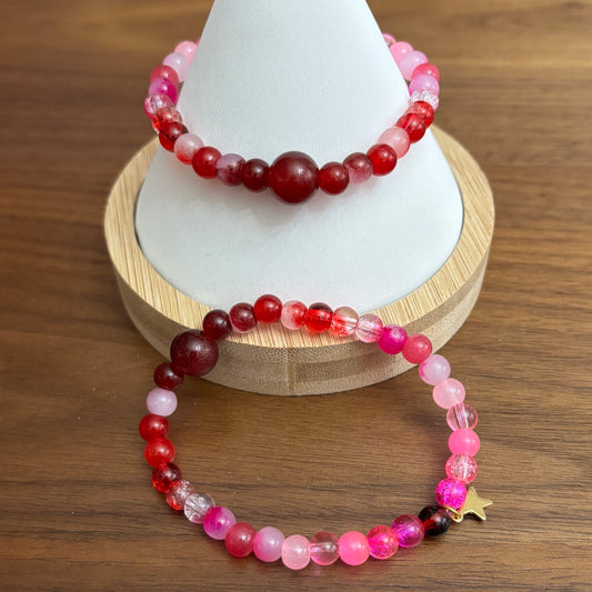 Glass Roses Bracelet