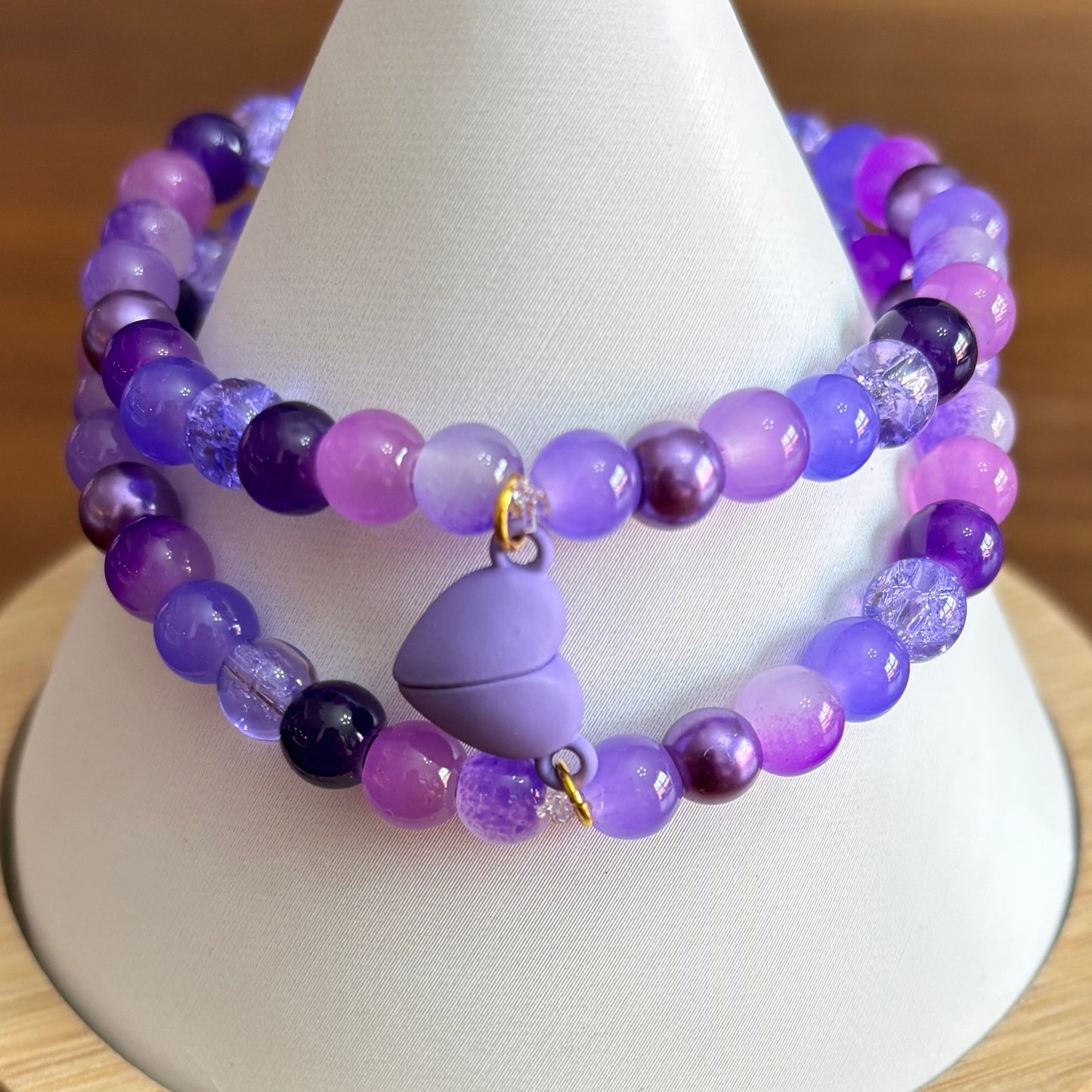 Bestie Bracelets with Magnetic Hearts