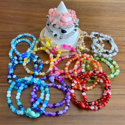 Bestie Bracelets with Magnetic Hearts