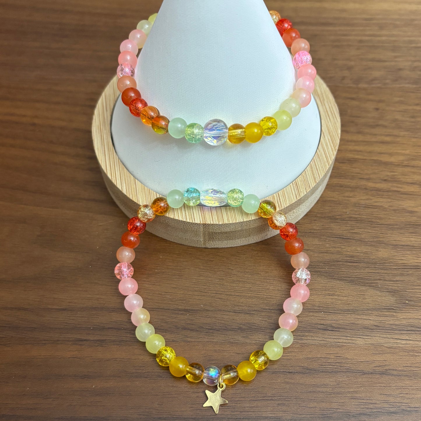 Glossy Sunset Bracelet