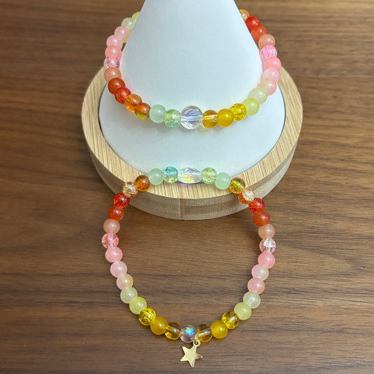 Glossy Sunset Bracelet