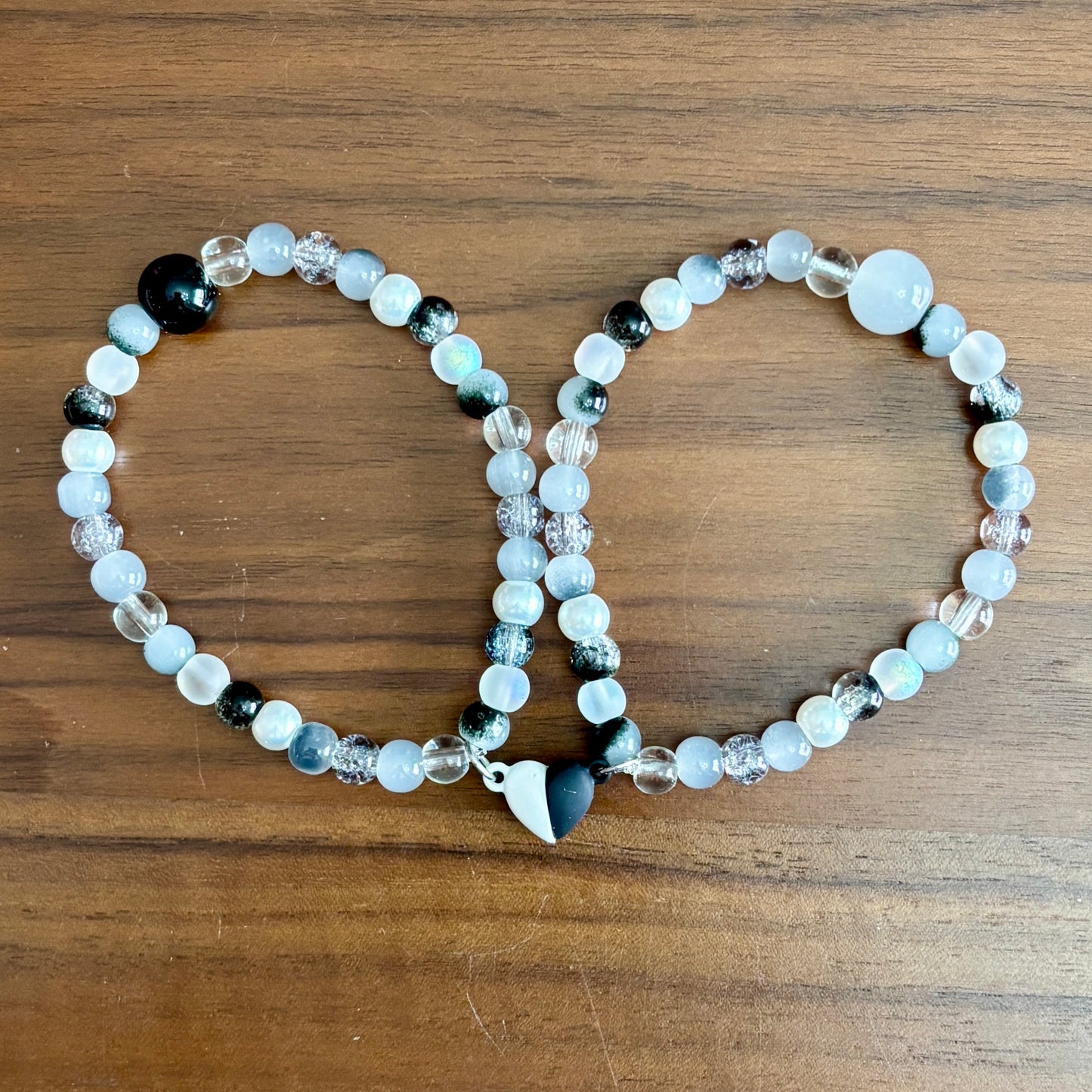 Bestie Bracelets with Magnetic Hearts