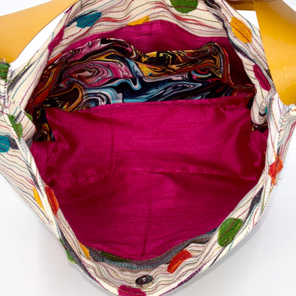 Rainbow Disco Large Shoulder Bag