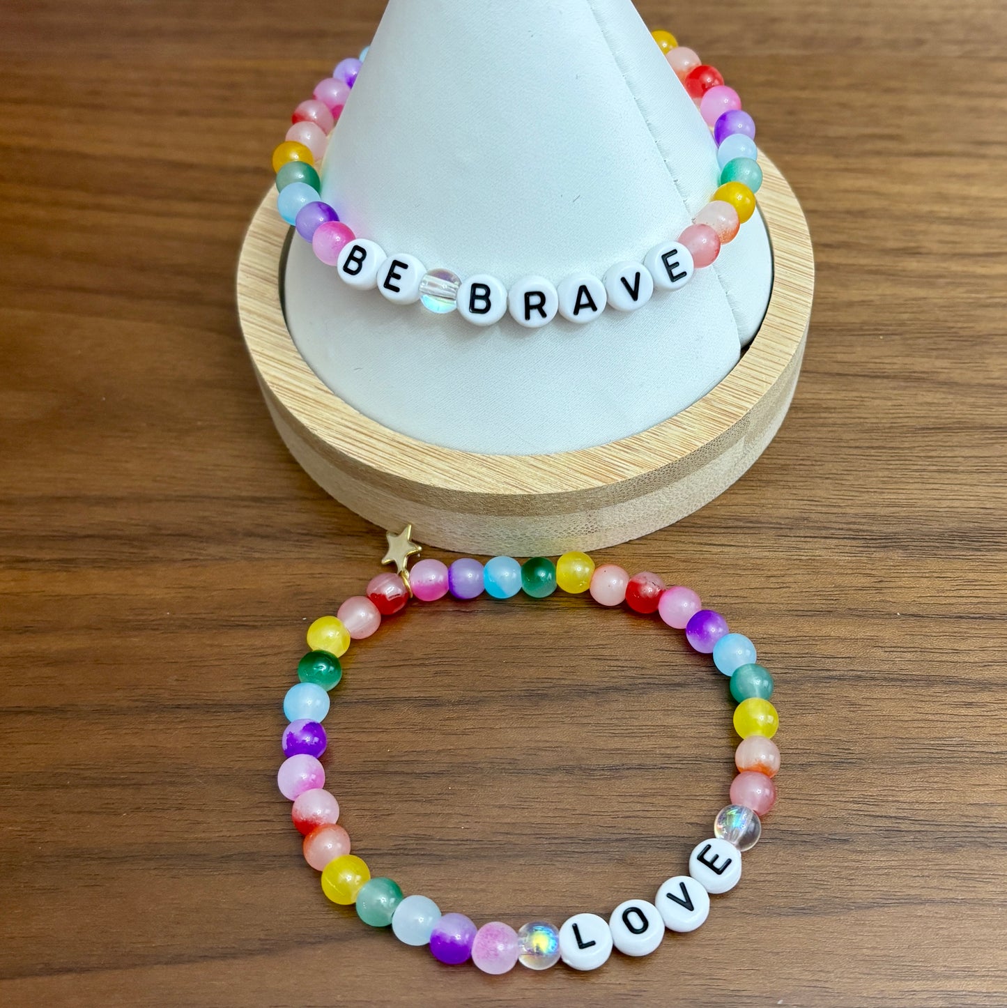 Petite Jelly Rainbow Bracelets