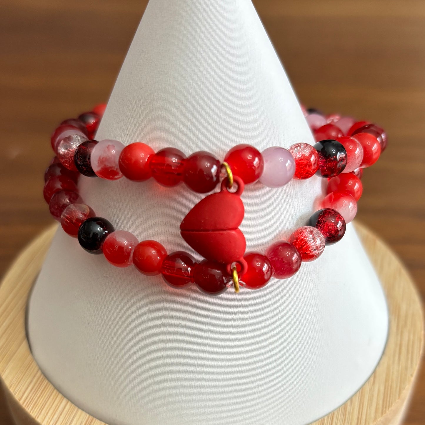 Bestie Bracelets with Magnetic Hearts