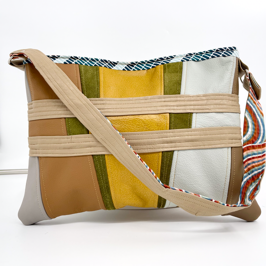 Small Leather Rays Handbag