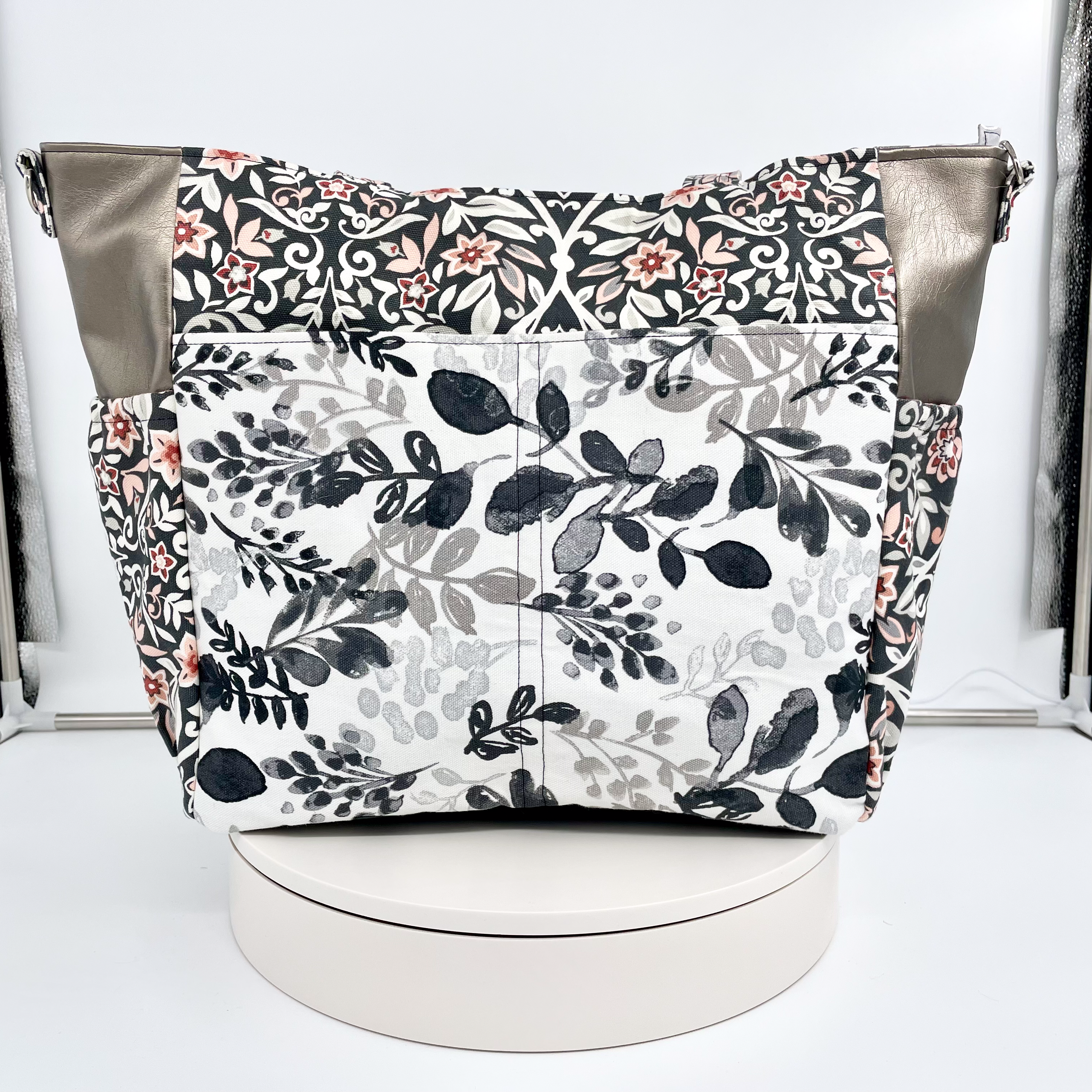 XL Floral Diaper Bag/Tote