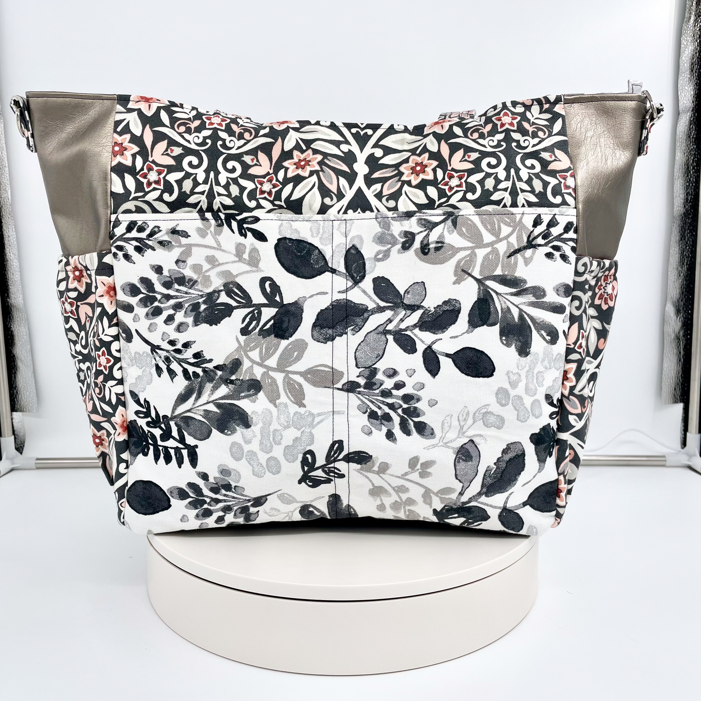 XL Floral Diaper Bag/Tote