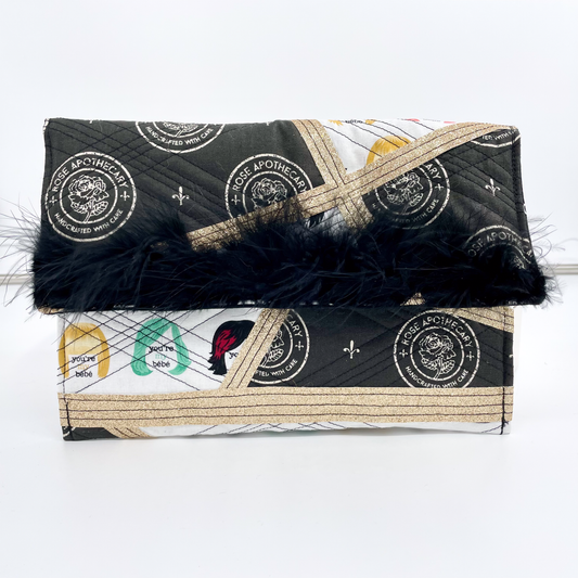 Small Schitt's Creek Inspired Clutch in Gold