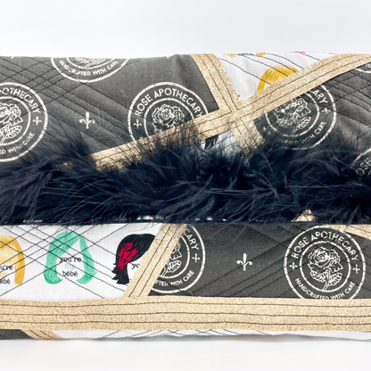 Small Schitt's Creek Inspired Clutch in Gold