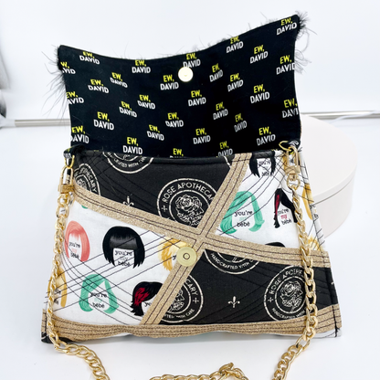 Small Schitt's Creek Inspired Clutch in Gold