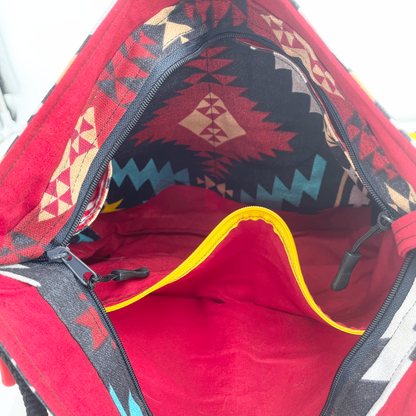 Medium Southwest Pattern Crossbody Bag