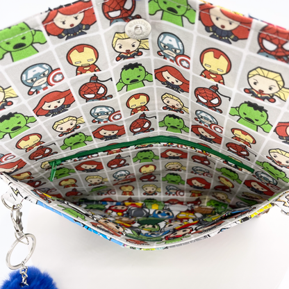 Small Avengers Inspired Clutch