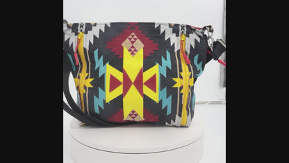 Medium Southwest Pattern Crossbody Bag